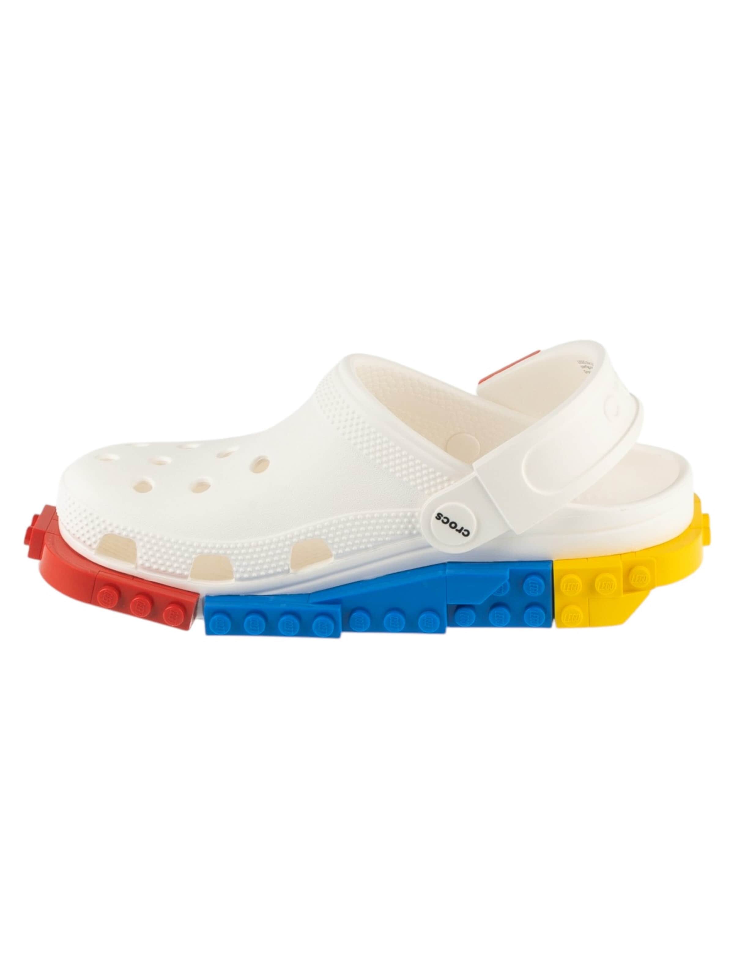Crocs Sandalen 'Crocs LEGO Creativity Clog K' in Wit