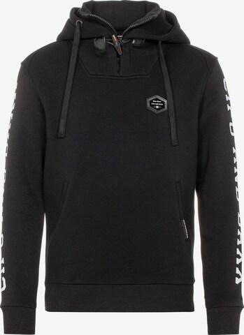 CIPO & BAXX Sweatshirt in Black: front