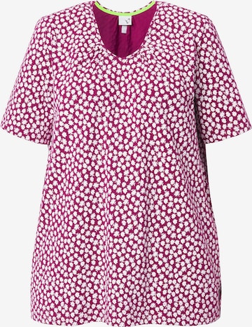 Ulla Popken Shirt in Red: front