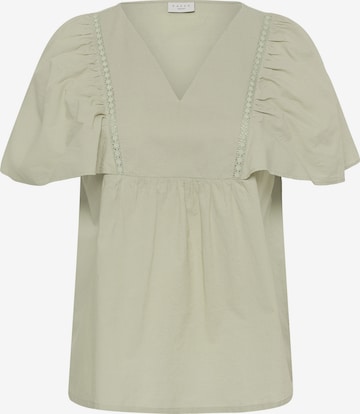 KAFFE CURVE - Blusa 'Karlia' em verde: frente