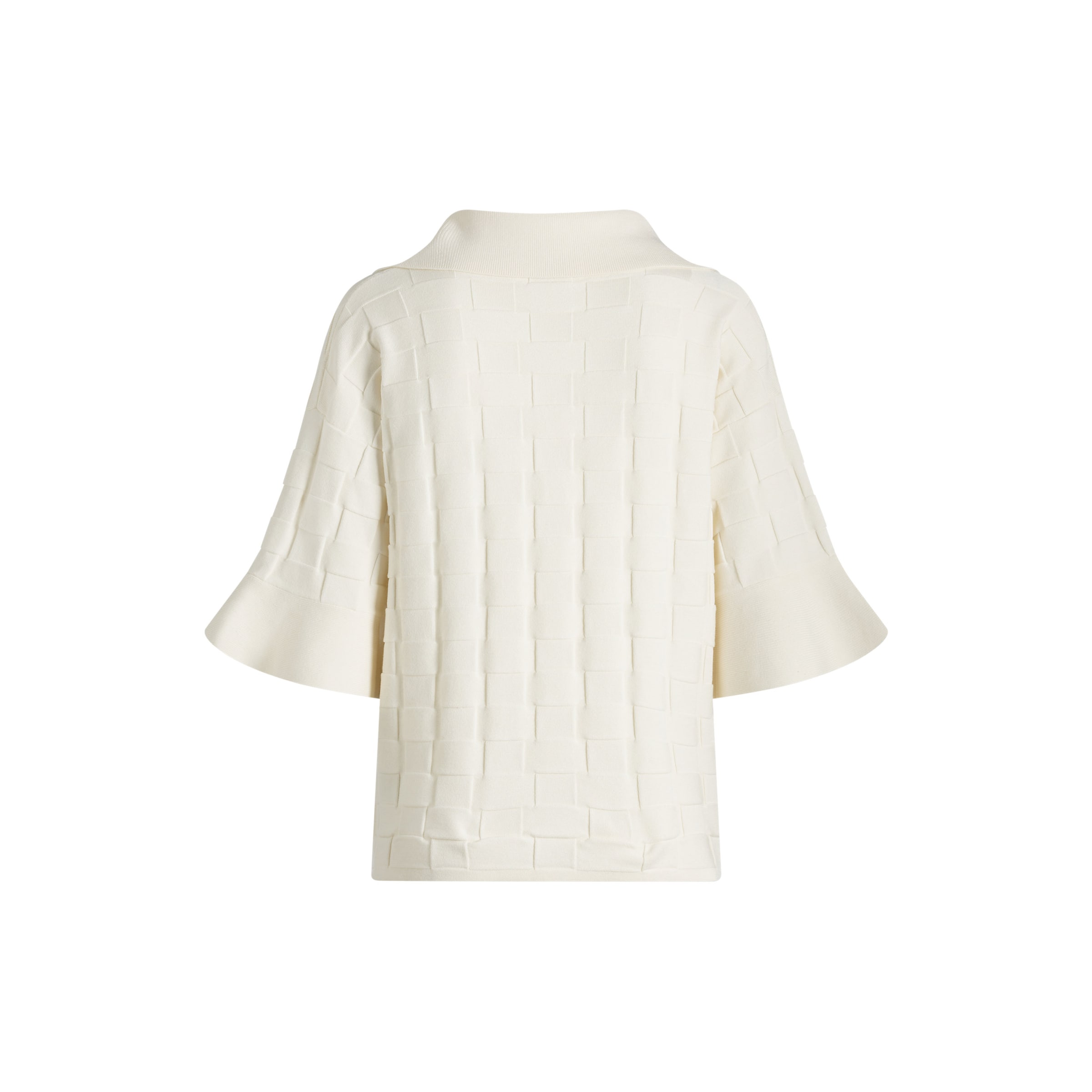 BOSS Pullover 'Fapavero' in Weiß