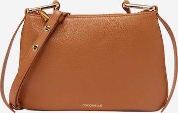Coccinelle Crossbody Bag in Brown: front