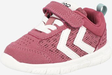 Hummel Sneakers in Roze: voorkant