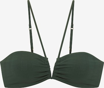 Copenhagen StudiosBandeau Bikini gornji dio - zelena boja: prednji dio