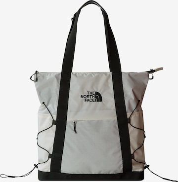 THE NORTH FACE "Чанта тип ""Shopper""" 'BOREALIS' в бяло: отпред