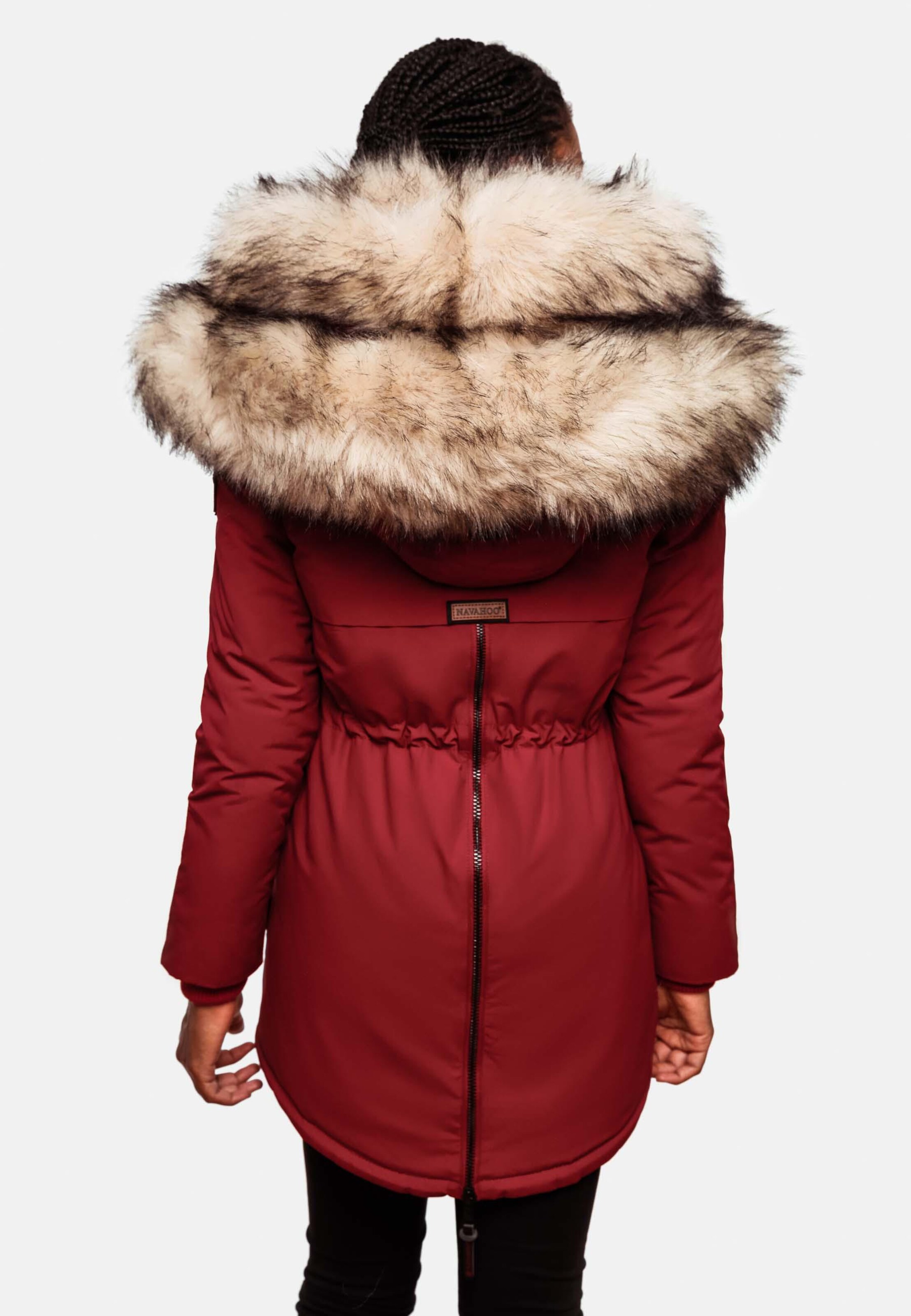 NAVAHOO Winterparka 'Sweety' in Rot | ABOUT YOU