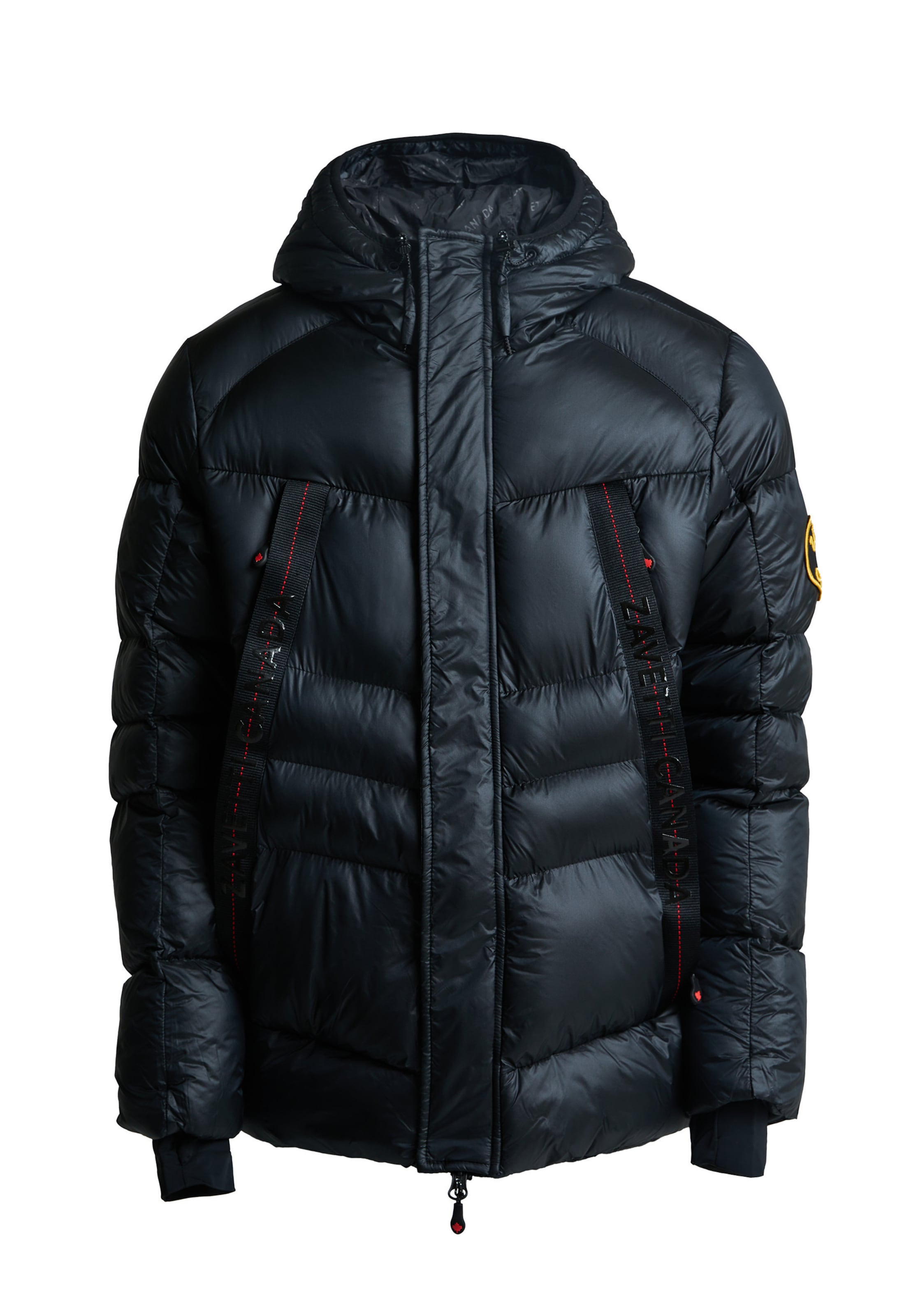 Zavetti Canada Jacke 'Malzini' in Schwarz: Vorderseite