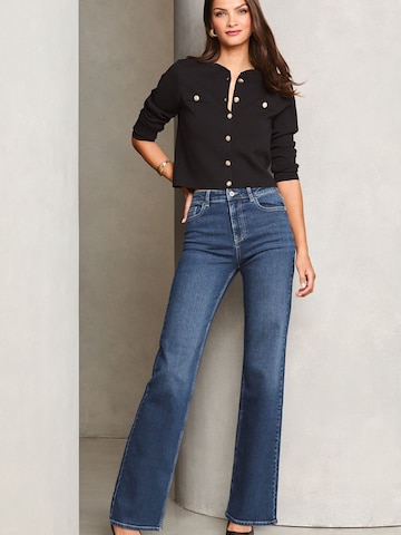 Lipsy Široký strih Džínsy - Modrá