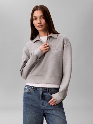 Sweat-shirt Calvin Klein Jeans en gris