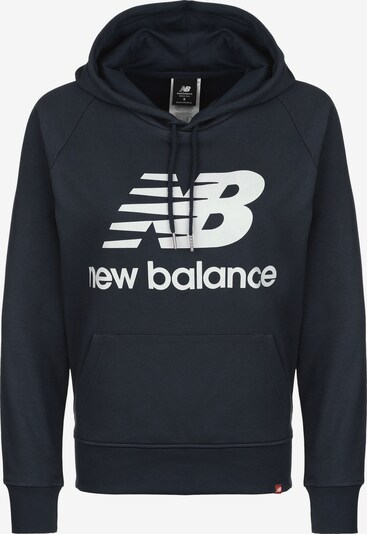 new balance Sweatshirt in navy / weiß, Produktansicht
