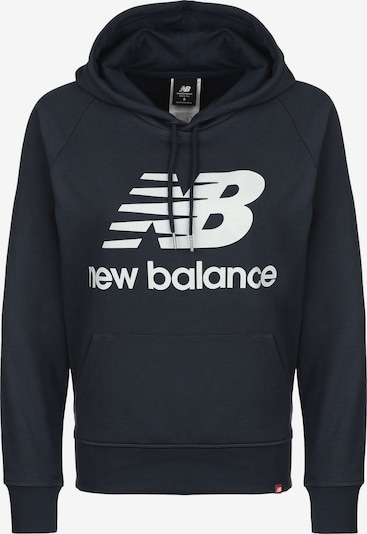 new balance Sweatshirt in navy / weiß, Produktansicht