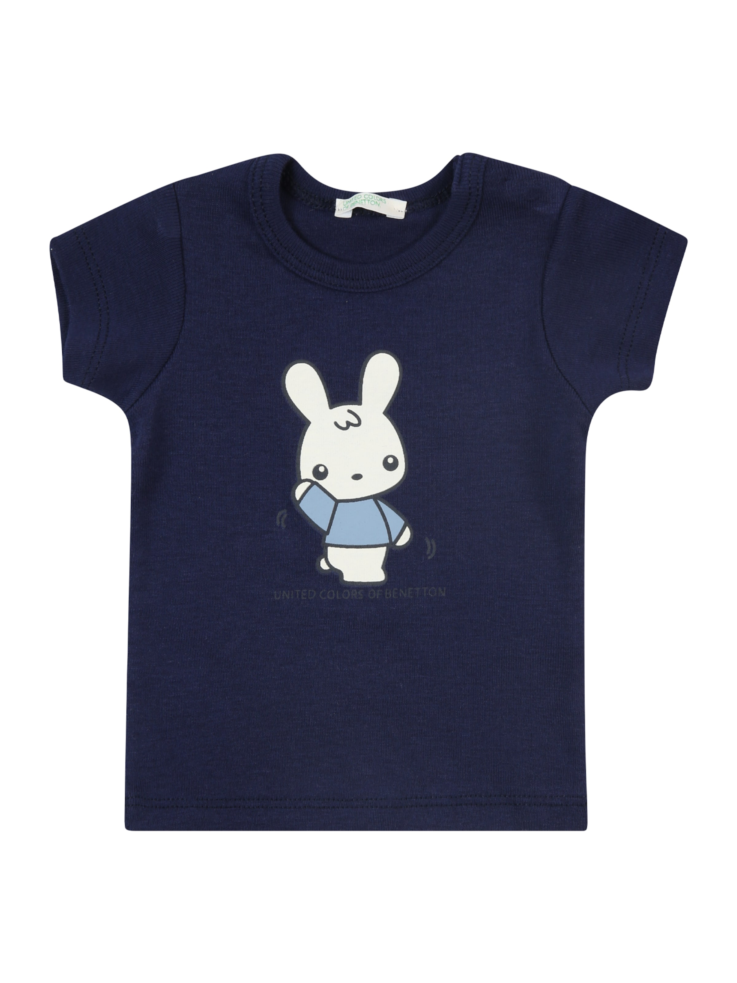 UNITED COLORS OF BENETTON Särk, värv sinine: eest vaates