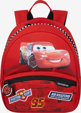 SAMSONITE Rucksack 'Disney Cars' in Rot: predná strana