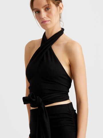 Gestuz Top 'Suna' in Black: front