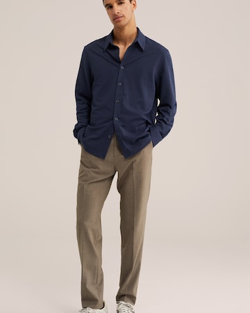 WE Fashion Regular fit Ing - kék