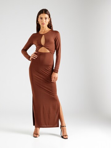 Abito di MYLAVIE by Sarah Harrison in marrone: frontale