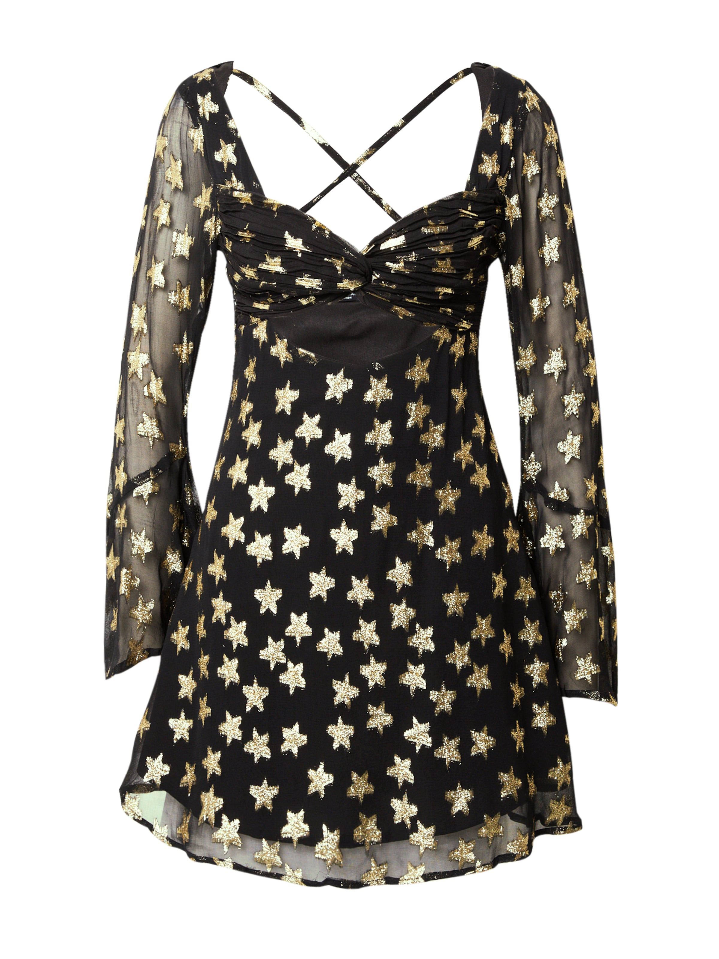 Abito di Nasty Gal in nero: frontale