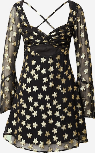 Suknelė iš Nasty Gal, spalva – Auksas / juoda, Prekių apžvalga