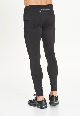 ENDURANCE Skinny Workout Pants 'Kerir' in Black