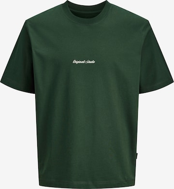 Maglietta 'Norrebro' di Jack & Jones Junior in verde: frontale
