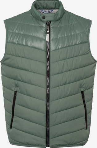 BRAX Bodywarmer 'Matt' in Groen: voorkant