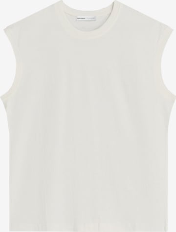 Bershka Shirts i hvid: forside