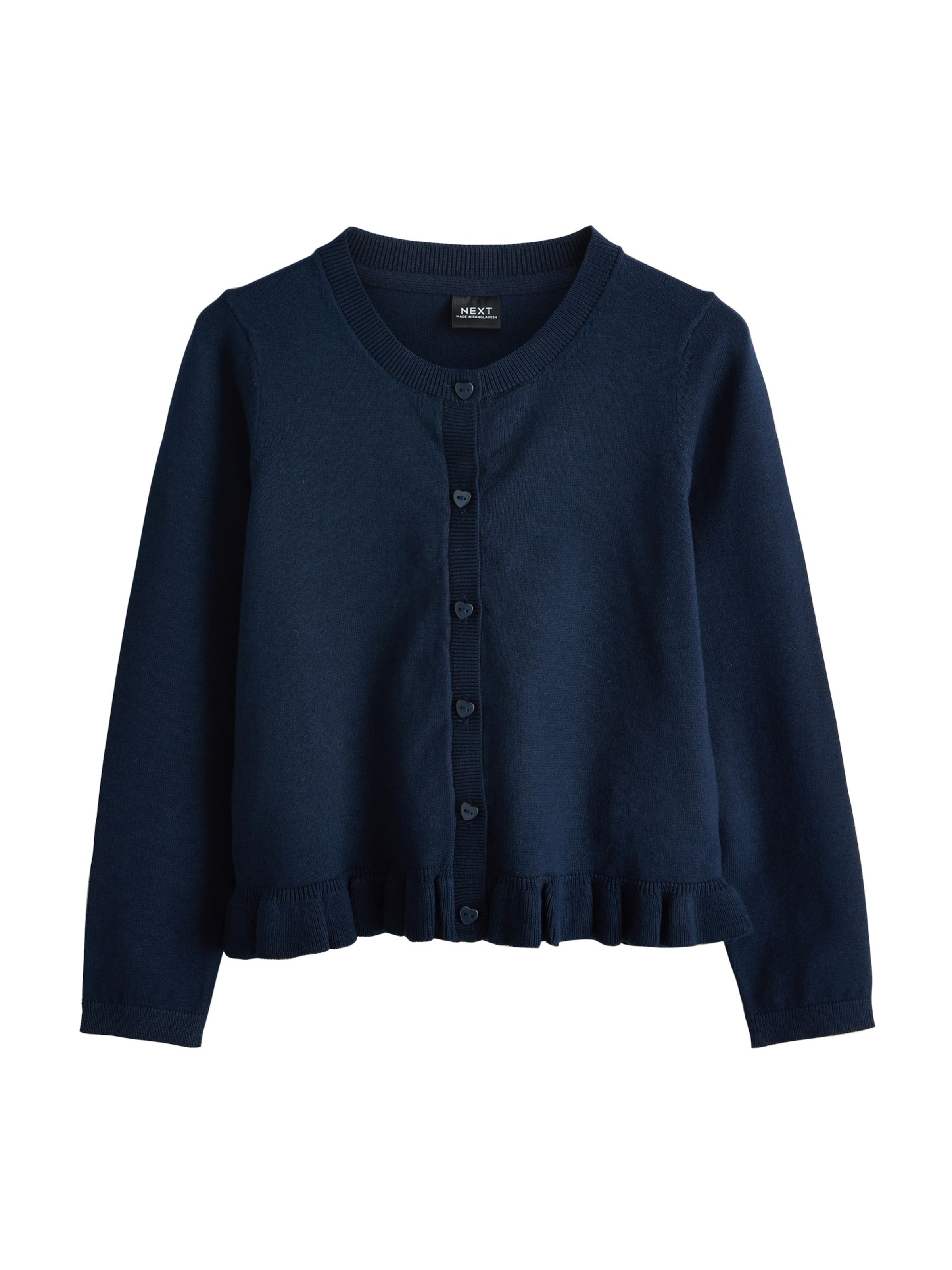 Next Knit Cardigan in Blue: front
