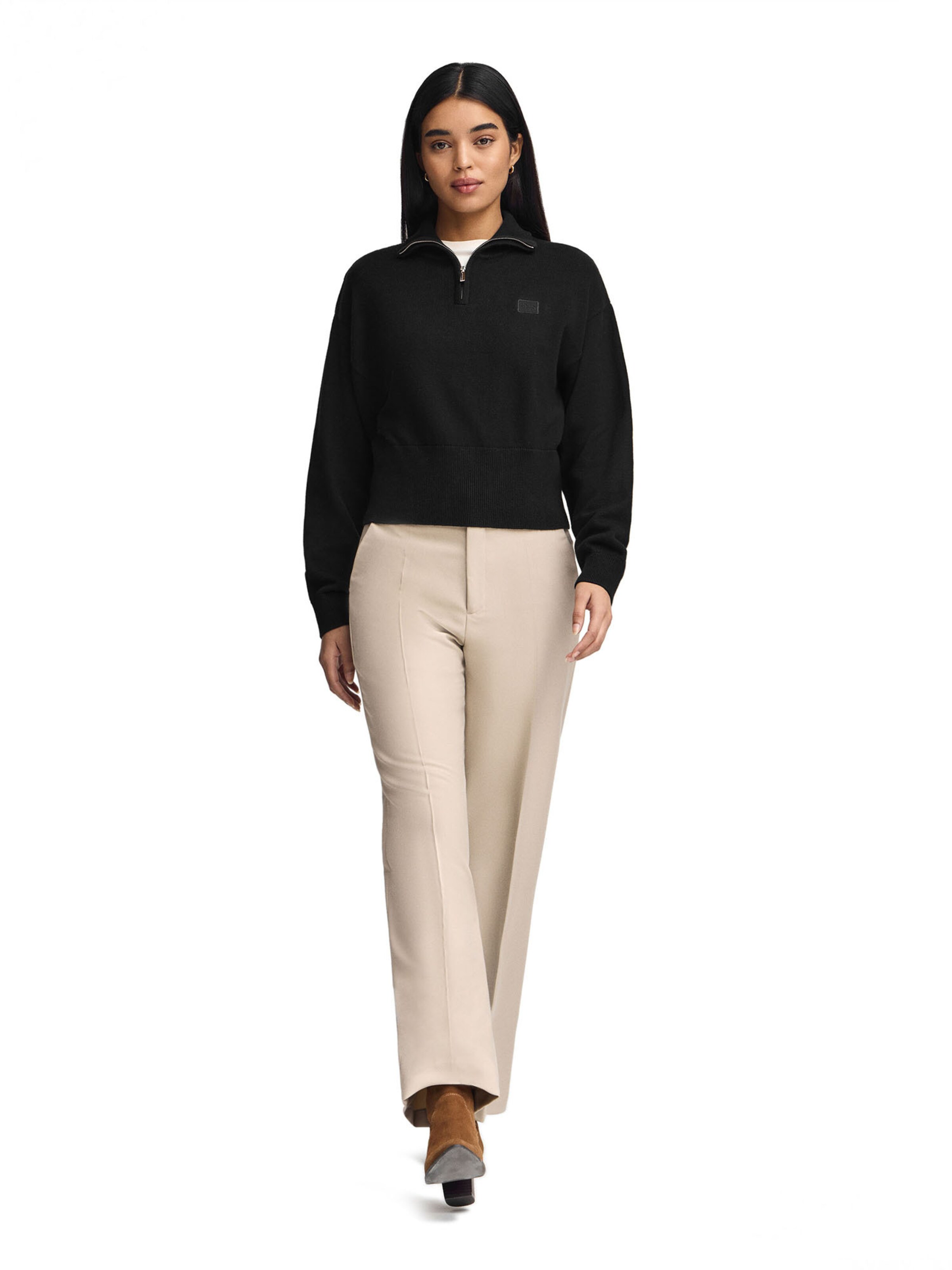 Polo Club Sweater in Black