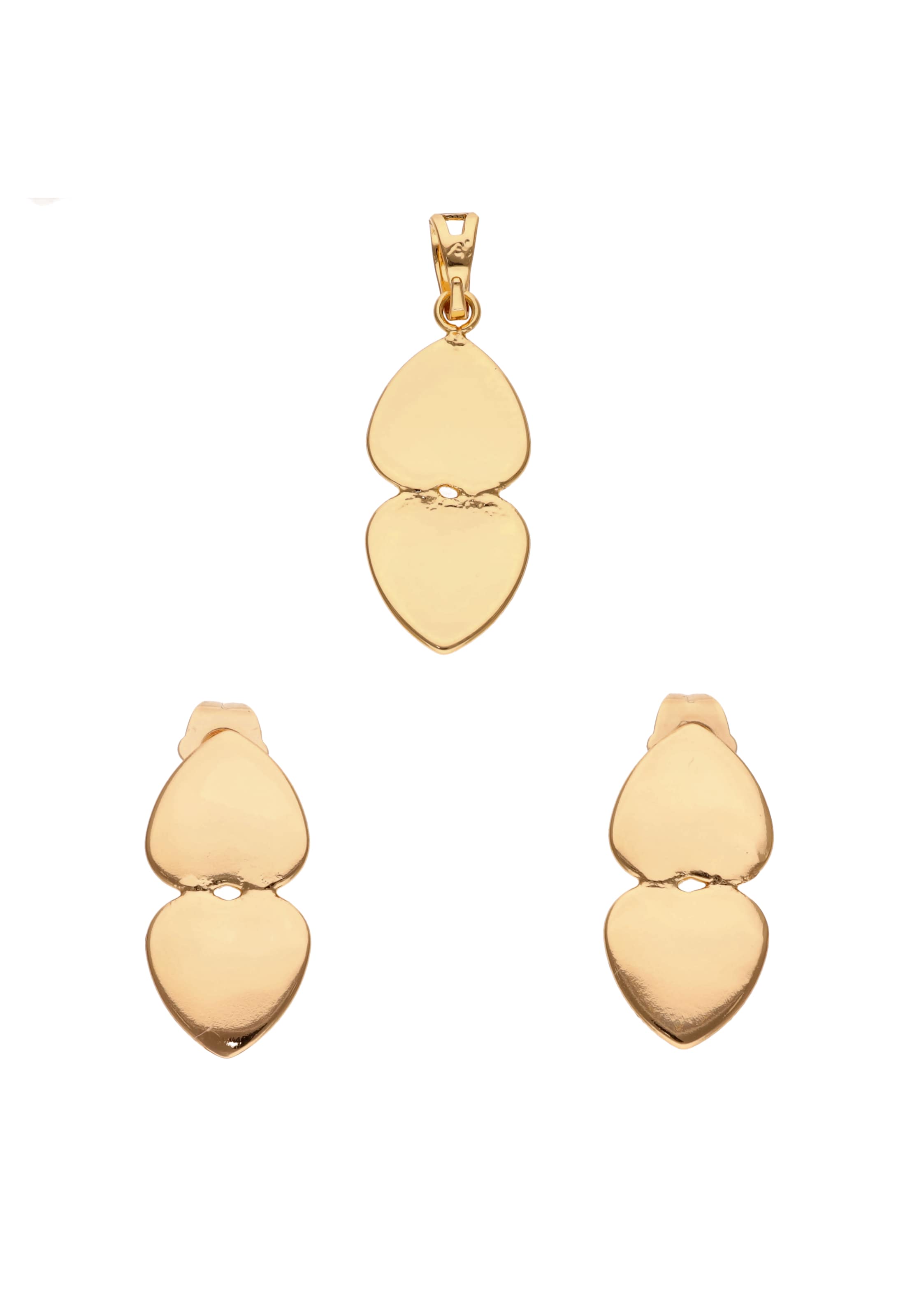 MYMO - Conjuntos de bijuteria em ouro: frente