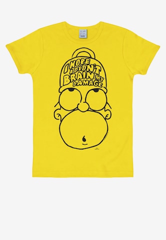 LOGOSHIRT T-Shirt Homer in Gelb