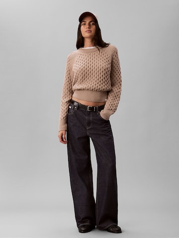 Calvin Klein Jeans Pullover in Pink