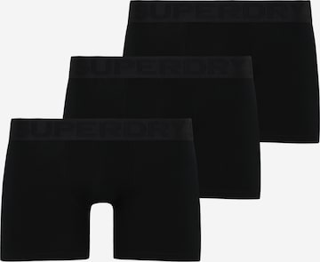 Superdry Bokserishortsit värissä musta: etupuoli