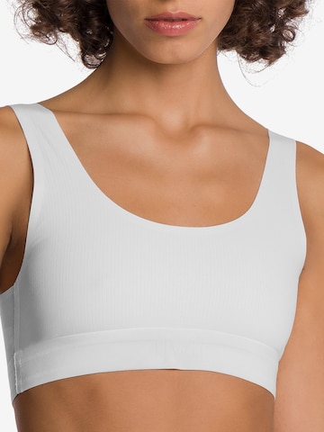 Bustier Soutien-gorge ' Scoop Neck Bralette ' Wolford en blanc : devant