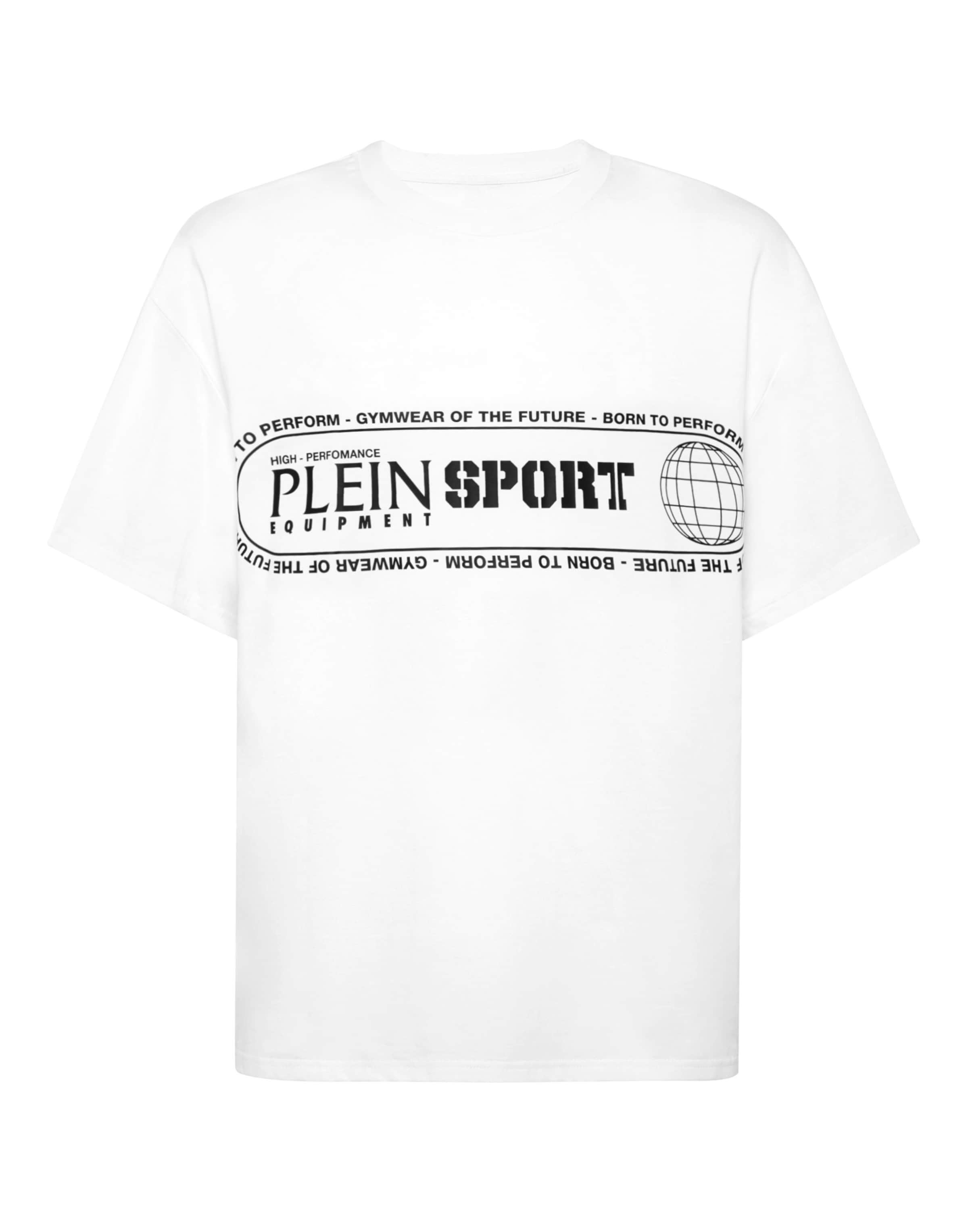 Plein Sport Camiseta en negro / blanco, Vista del producto