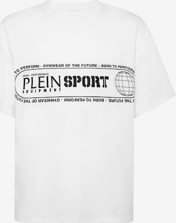 Plein Sport - Camiseta en blanco: frente