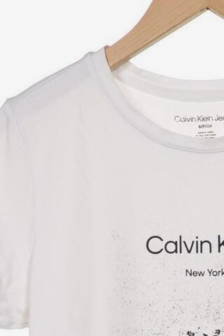 Calvin Klein Jeans T-Shirt S in Weiß