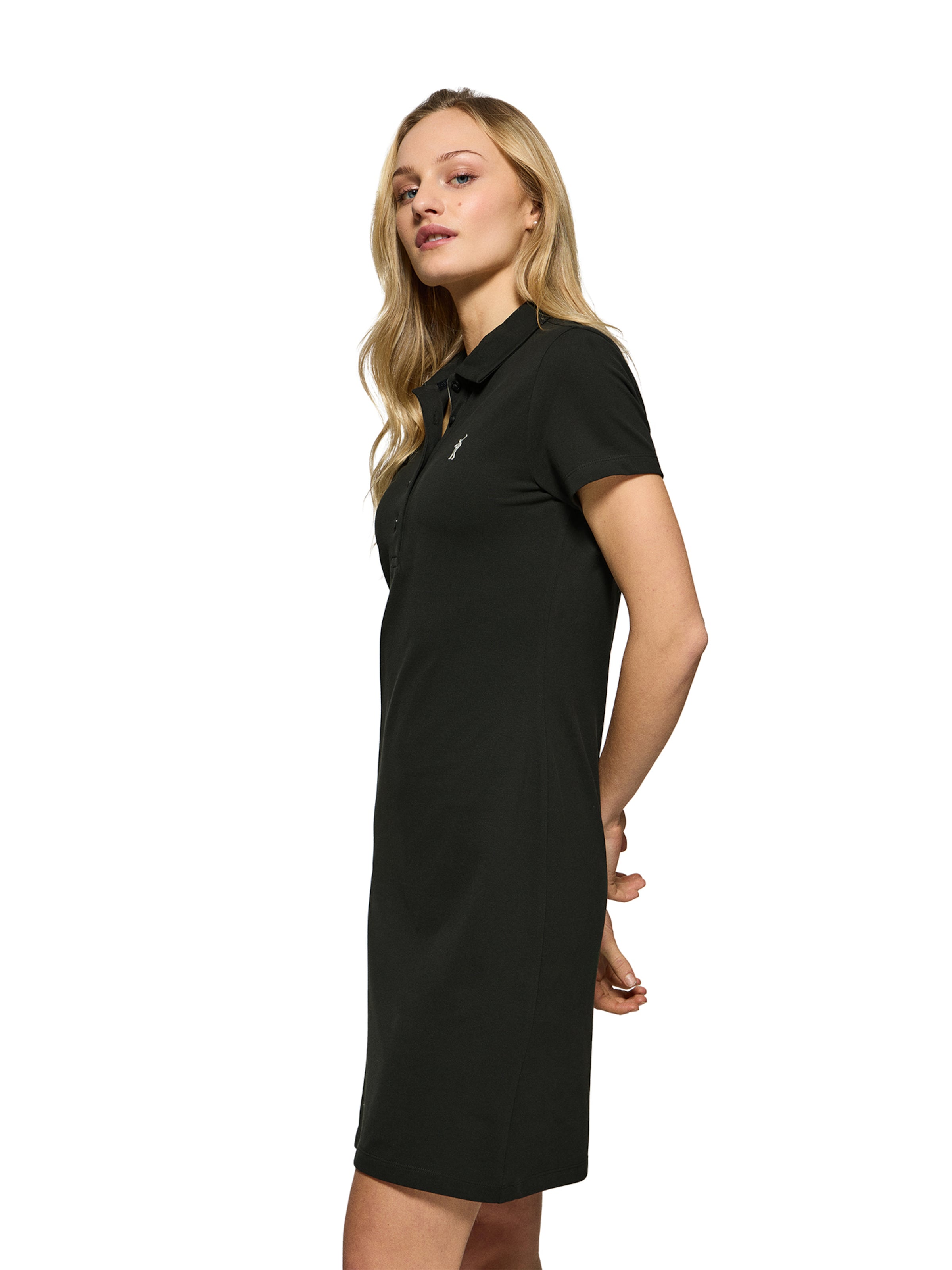 Polo Club Kleid in Schwarz