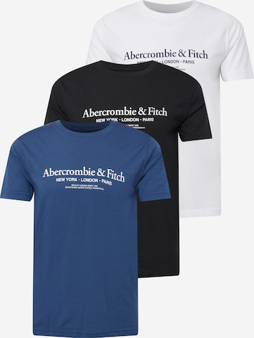 Abercrombie & Fitch Shirt in Blauw: voorkant