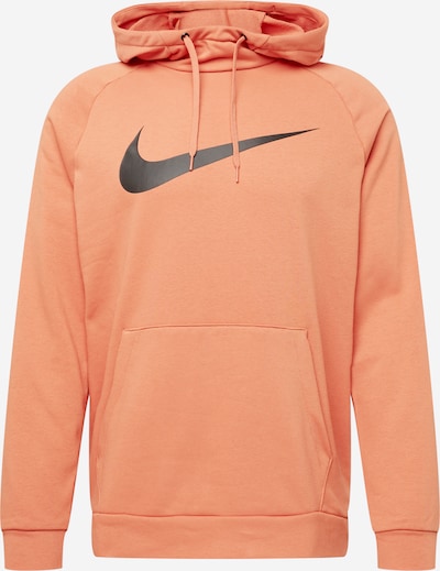 NIKE Sportsweatshirt in orange / schwarz, Produktansicht