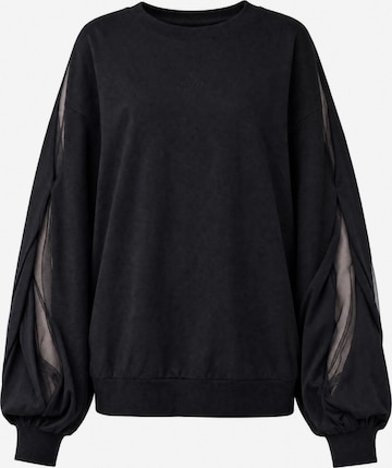 I want the moon Blouse 'ELEVATE_ Mei' in Black: front