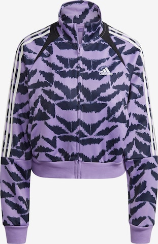 Vestes d’entraînement ADIDAS SPORTSWEAR en violet : devant