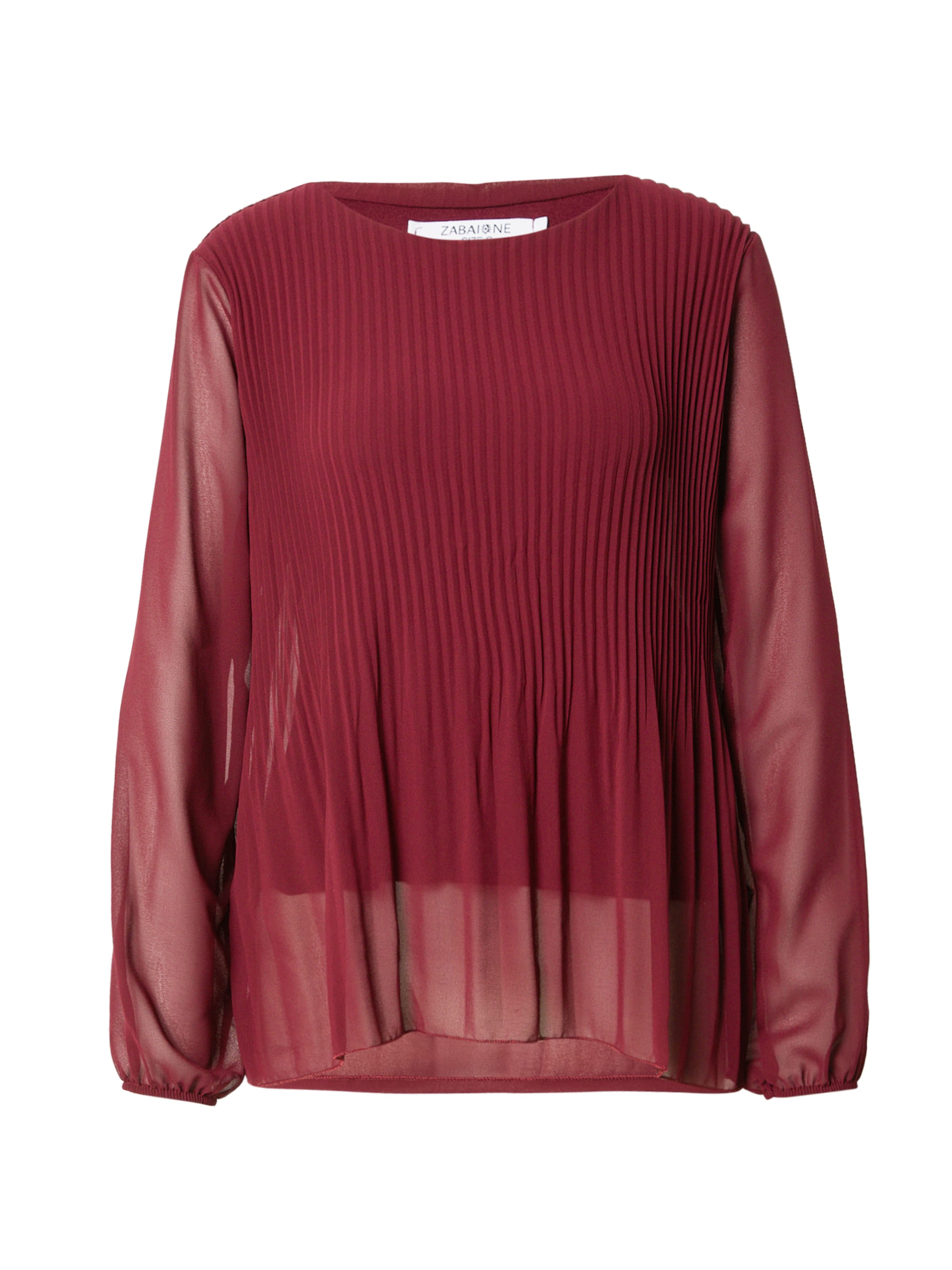 ZABAIONE Μπλούζα 'Ev44a' σε κόκκινο: μπροστά