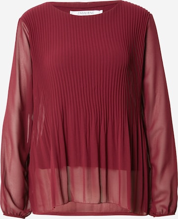 ZABAIONE Bluse 'Ev44a' in Rot: Vorderseite
