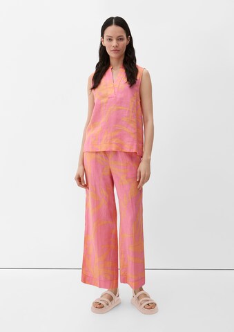 s.Oliver Loose fit Trousers in Pink