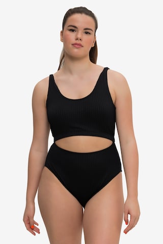 Studio Untold T-shirt Swimsuit in Black: front