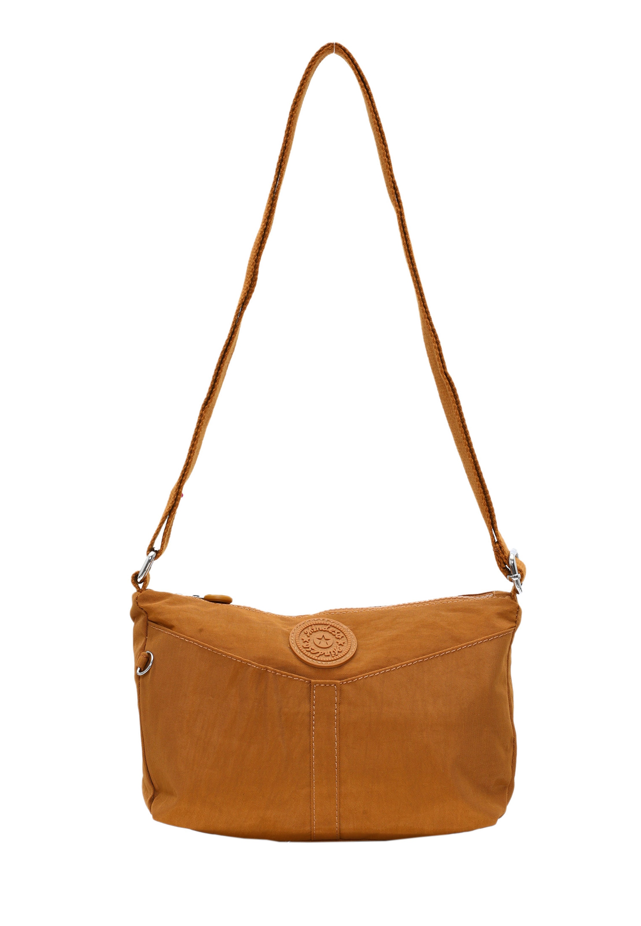 Mindesa - Mala de ombro em amarelo: frente