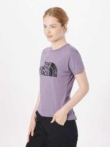 T-shirt THE NORTH FACE en violet : devant