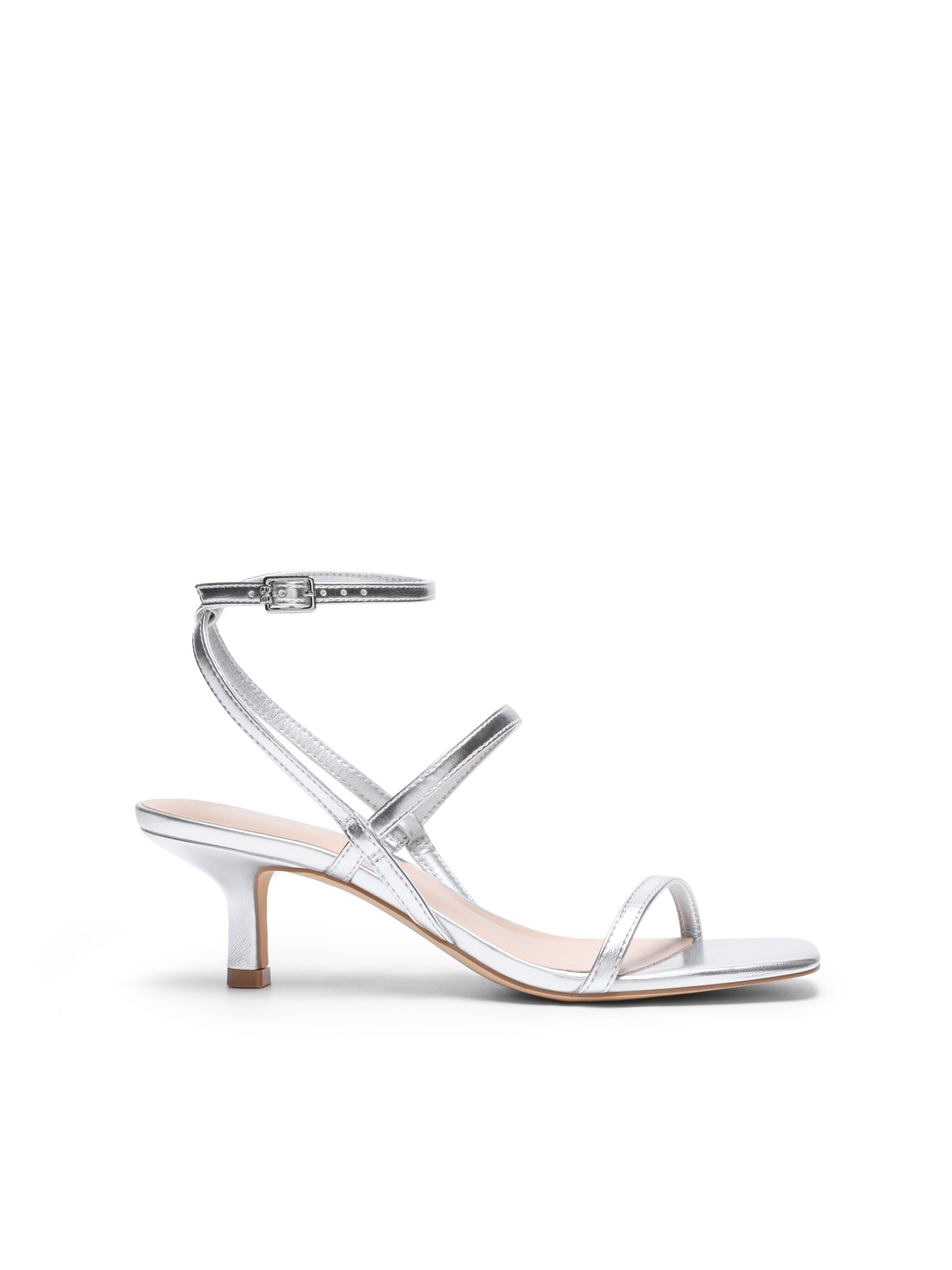Dream Pairs Riemensandale‌ in Silber