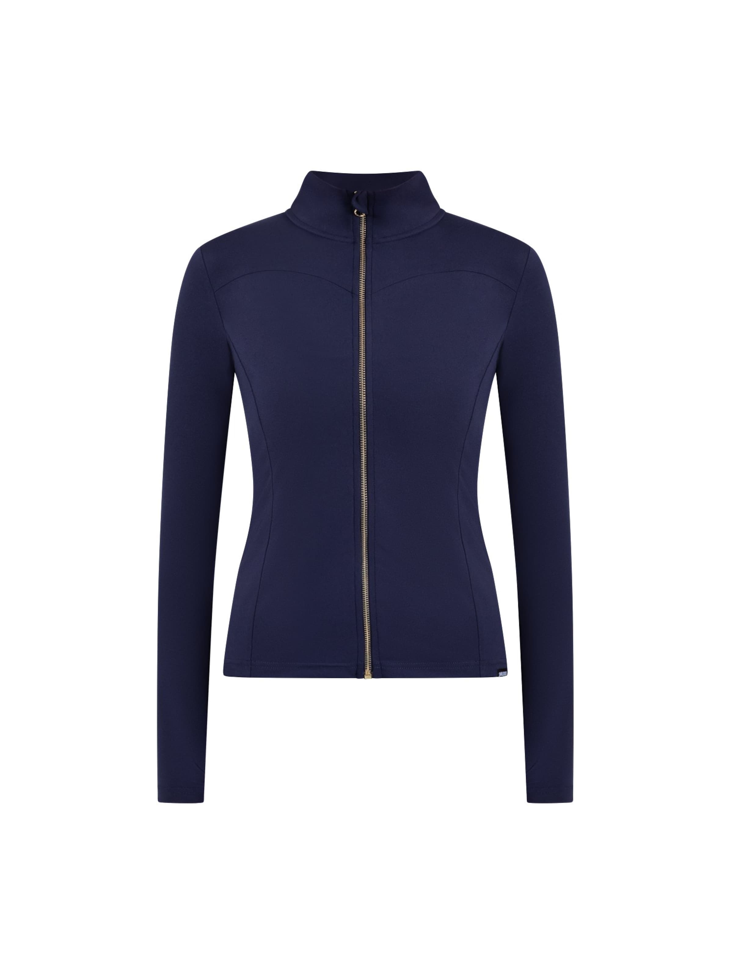 Smilodox Trainingsjacke Adelyn Performance in Blau: Vorderseite