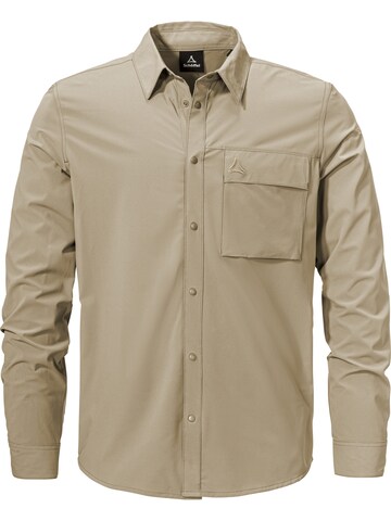 Schöffel Hemd 'Dunajec' in Beige: Vorderseite